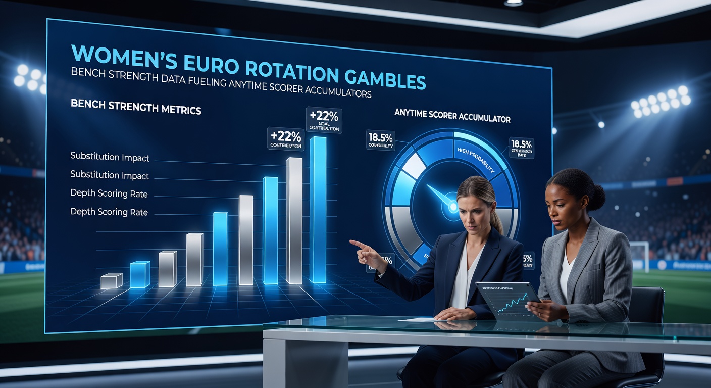 A dynamic action shot of a Women's Euro substitute celebrating a goal after entering the match, highlighting bench impact in high-stakes games